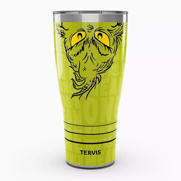 TERVIS Dr. Seuss Grinch Mean One
Stainless Steel Tumbler with Slider Lid 30 Oz - Picture 1 of 7